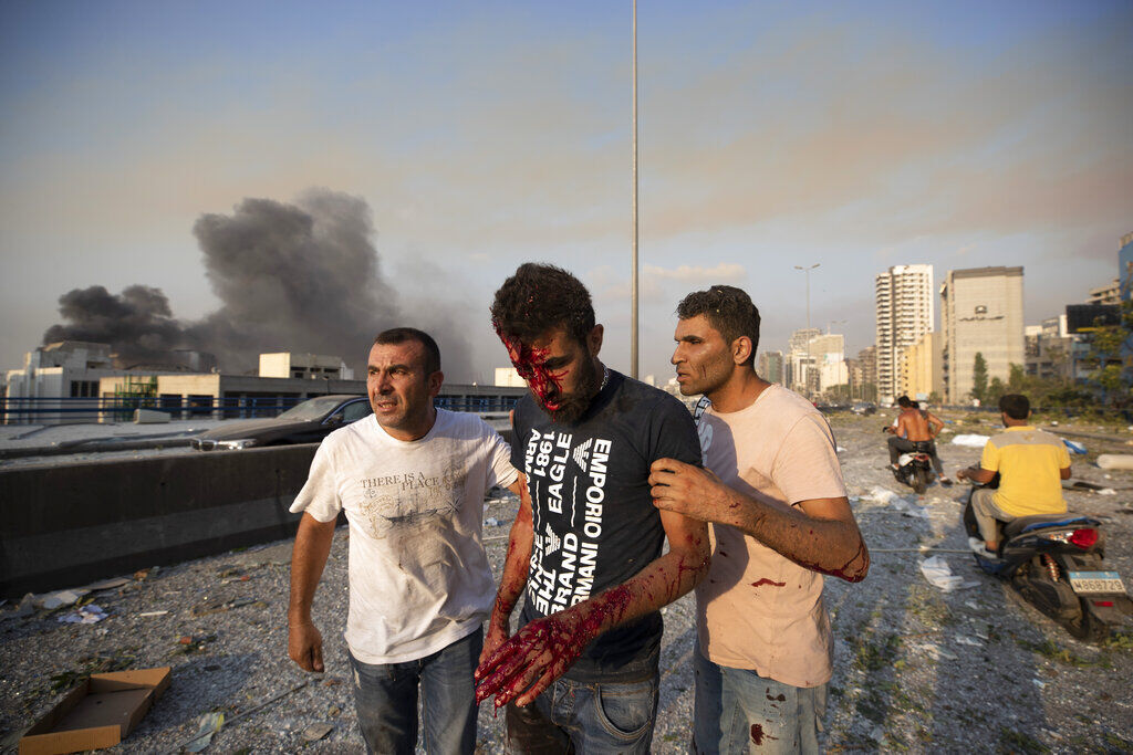 APTOPIX Lebanon Explosion